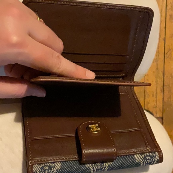 Celine Wallet - Vintage denim & leather - Picture 9 of 9